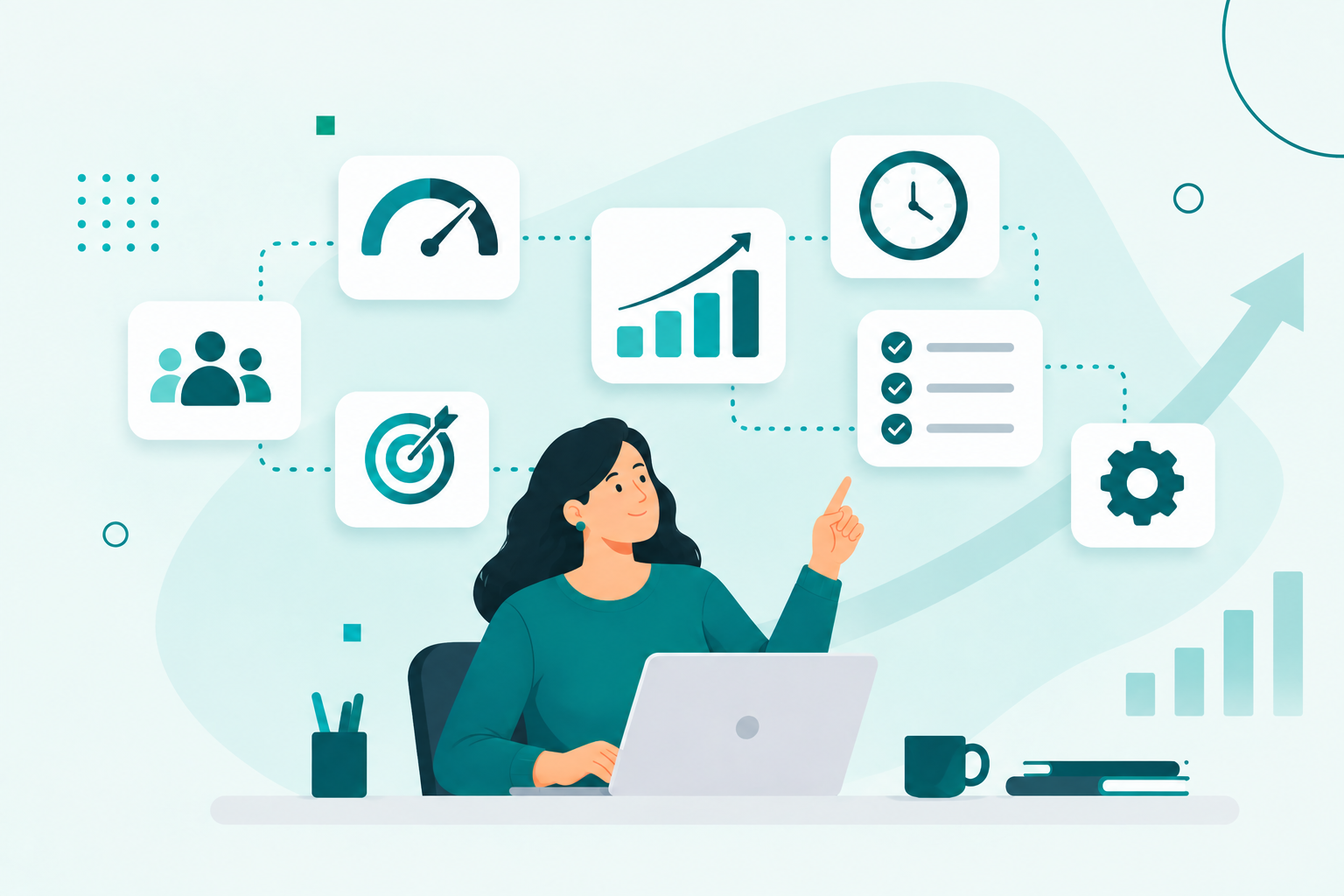 9 indicadores de produtividade para escalar sua operação
